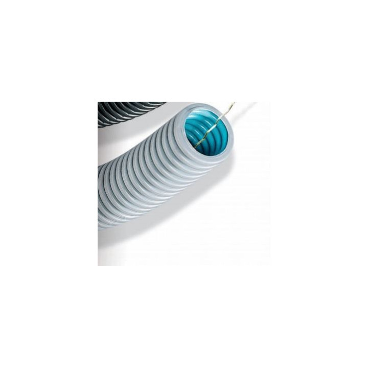 Gaine ICTA 3422 FTA gris - Fil tire-aiguille - ø16mm - 100m
