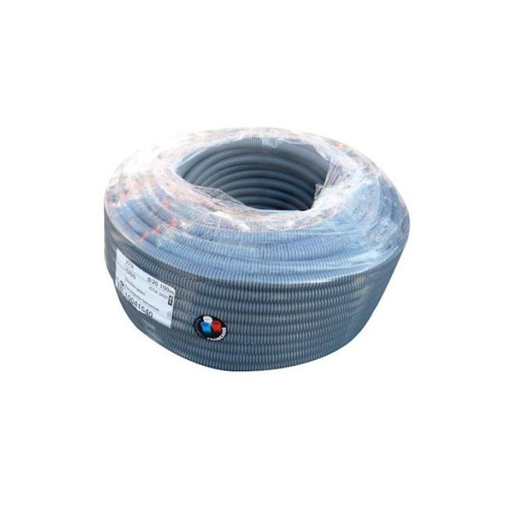 Gaine ICTA 3422 FTA gris - Fil tire-aiguille - ø16mm - 100m