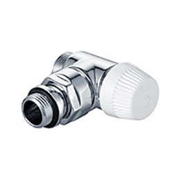 Corps thermostatique Thera Design - ø1/2 - Équerre - Chromé