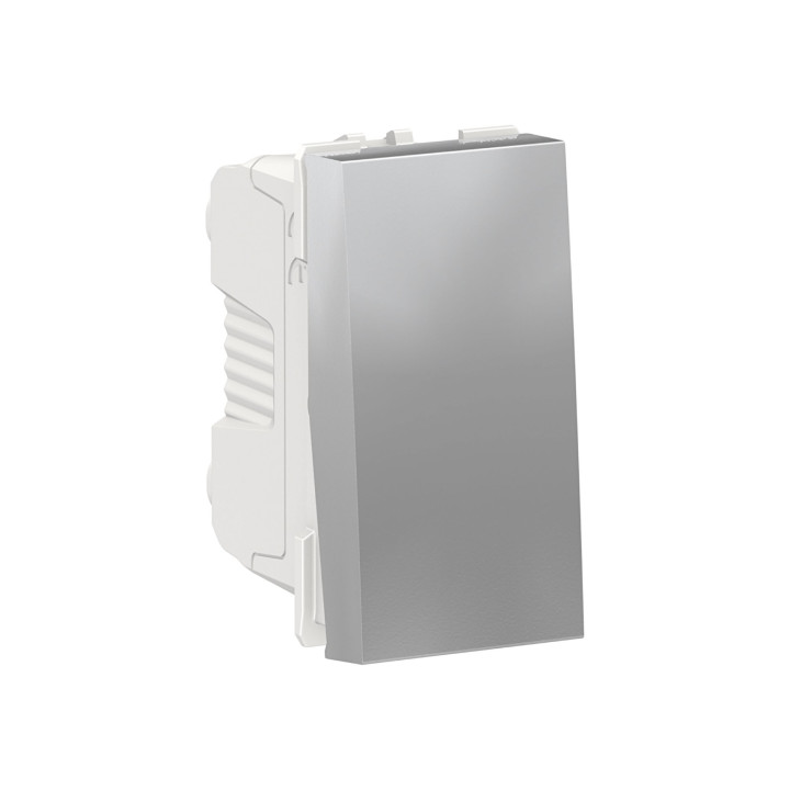 Va-et-vient Unica - 1 module - 16AX - Alu