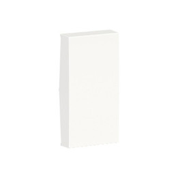 Enjoliveur Unica - 1 module - Blanc