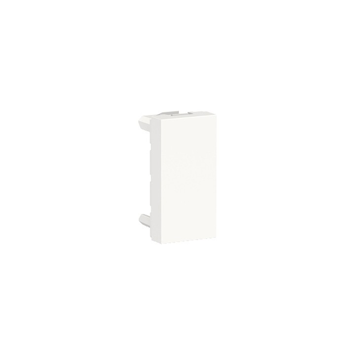 Obturateur Unica - 1 module - Blanc antimicrobien