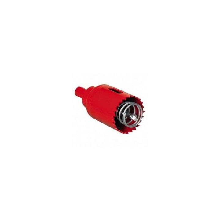 Scie cloche cloisons sèches - Diamètre 40mm - Avec ressort