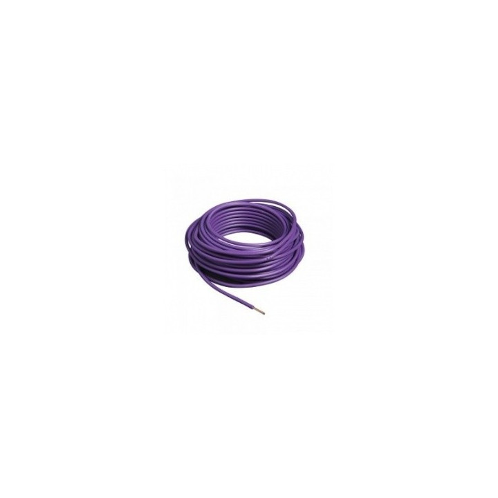 Bobine de Câble H07VU 1,5 mm² - 100 m - Violet
