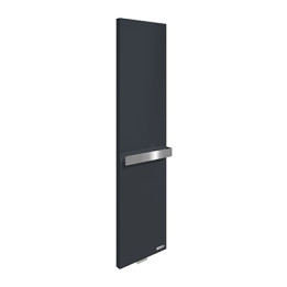Radiateur sèche serviettes - Toscane - Eau chaude - 742W - Gris Ardoise