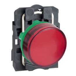 Bouton-poussoir Harmony - Voyant - 230V - Rouge