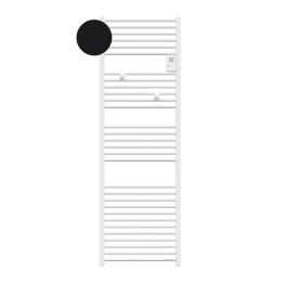 Sèche-serviettes électrique Riva 4 - 750W - Sans soufflerie - Noir carbone