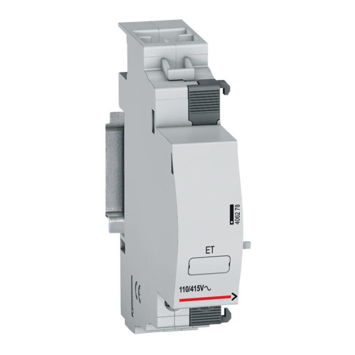 Déclencheur à émission de tension ( ET ) DX³ - 110V à 415V - 1 module