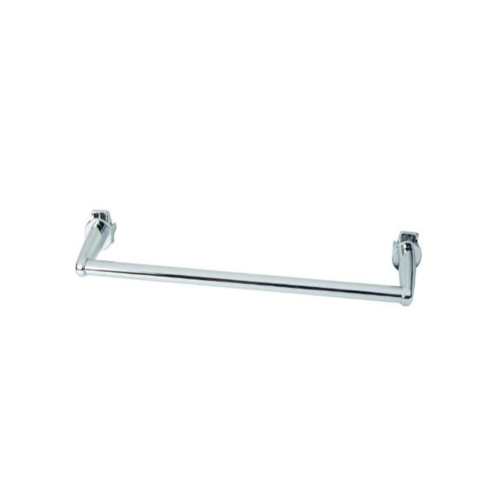 Barre support pour sèche-serviettes à tubes ronds - Chrome