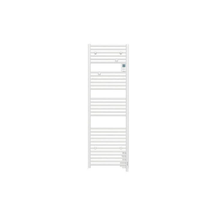 Sèche-serviettes électrique Doris Digital - 500W - Blanc brillant