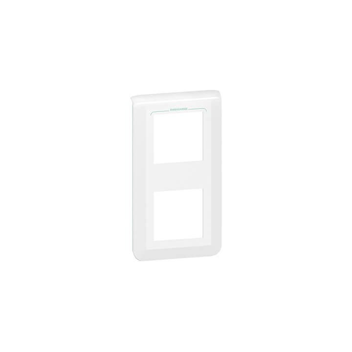 Plaque Mosaic - 2x2 modules - Blanc antimicrobien - Vertical