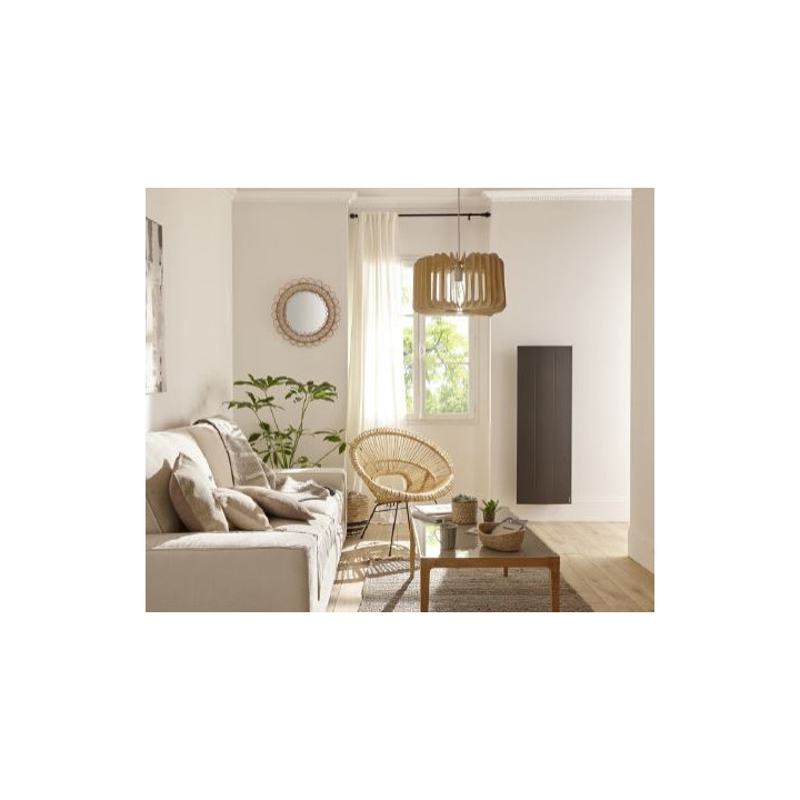 Radiateur Oniris connecté Pilotage intelligent - Vertical - 1500W - Gris