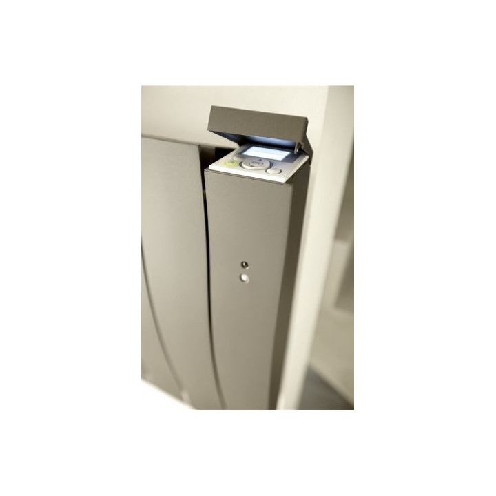 Radiateur connecté Galapagos pilotage intelligent - Horizontal - 1500W - Gris