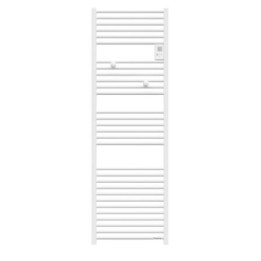 Sèche-serviettes électrique Riva 4 - 1000W - Sans soufflerie - Blanc satin