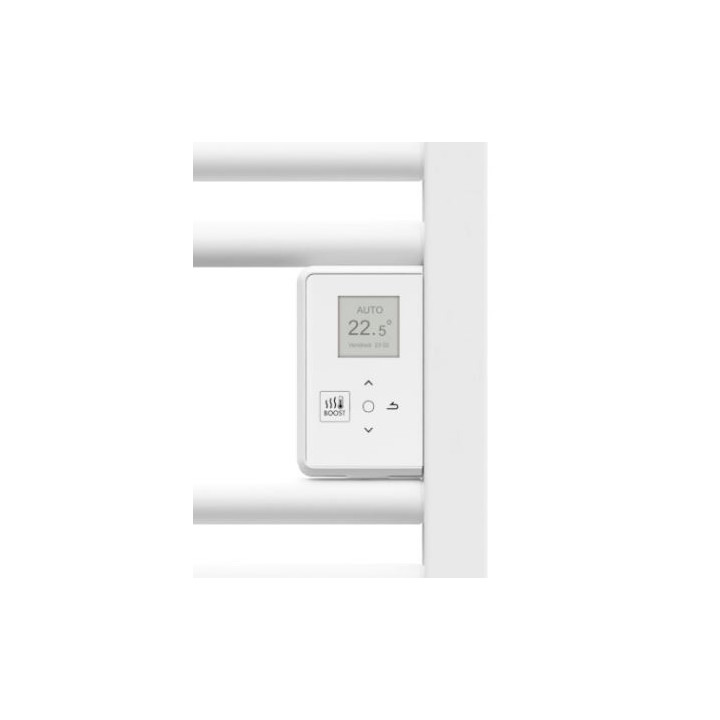 Sèche-serviettes électrique Riva 4 - 500W - Sans soufflerie - Blanc satin