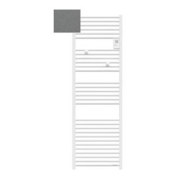 Sèche-serviettes électrique Riva 4 - 750W - Sans soufflerie - Gris menhir