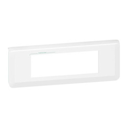 Plaque Mosaic - 6 modules - Blanc antimicrobien - Horizontal
