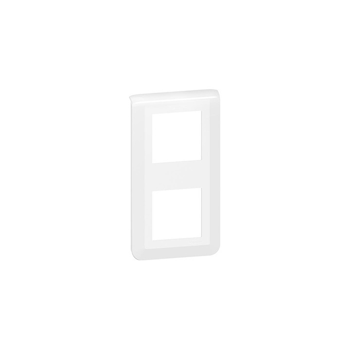 Plaque Mosaic verticale - 2x2 modules - Blanc