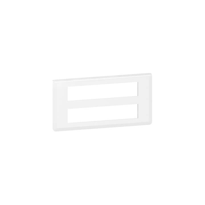 Plaque Mosaic horizontale - 2x10 modules - Blanc