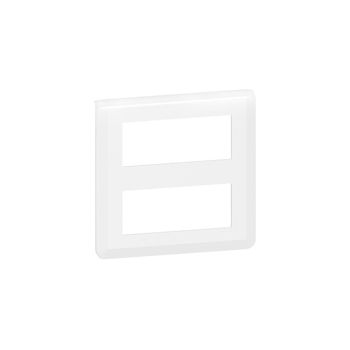 Plaque Mosaic horizontale - 5x2 modules - Blanc