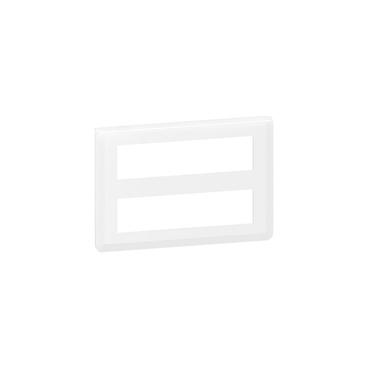 Plaque Mosaic horizontale - 2x8 modules - Blanc