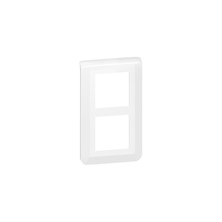 Plaque Mosaic verticale - 2x2 modules - Blanc