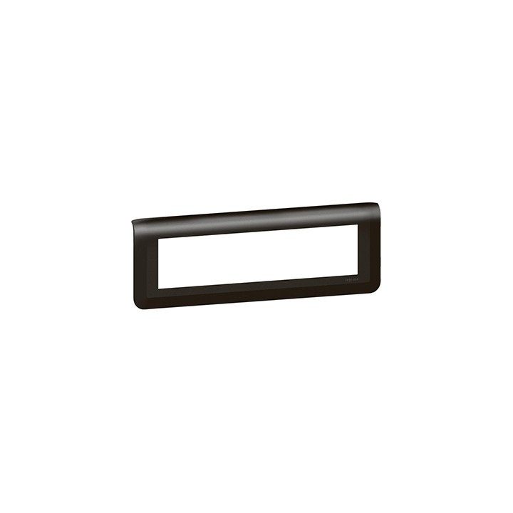 Plaque Mosaic - Horizontale - 8 modules – Noir mat