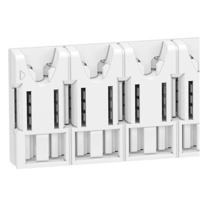 Répartiteur XE Resi9 - 63A - 16 pas - 8 modules - Sans connecteur - Embrochable - 66473750