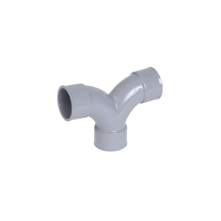 Raccord évacuation - Coude - A joint - Mâle/femelle - 87° - ø40mm