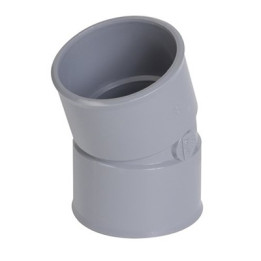 Raccord évacuation - Coude - A joint - Femelle/femelle - 20° - ø32mm