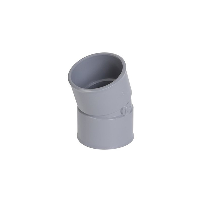 Raccord évacuation - Coude - A joint - Femelle/femelle - 20° - ø32mm