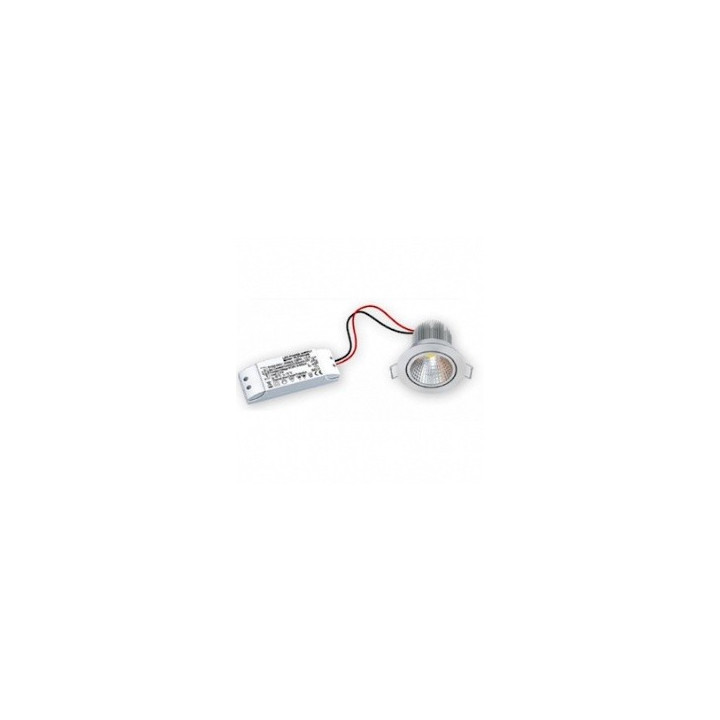 Spot encastré fonte d'aluminium rond orientable aluminium