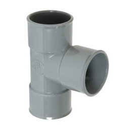 Raccord évacuation - Embranchement simple - Femelle/femelle - 87°30 - ø32mm