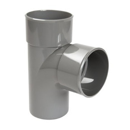 Raccord évacuation - Embranchement simple - Femelle/femelle - 87°30 - ø100mm