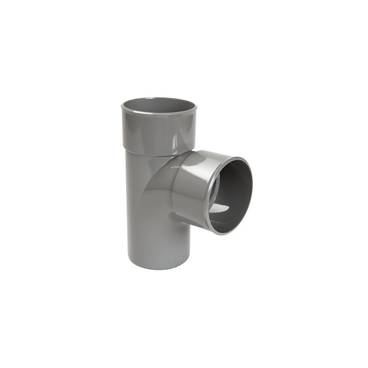 Raccord évacuation - Embranchement simple - Femelle/femelle - 87°30 - ø100mm
