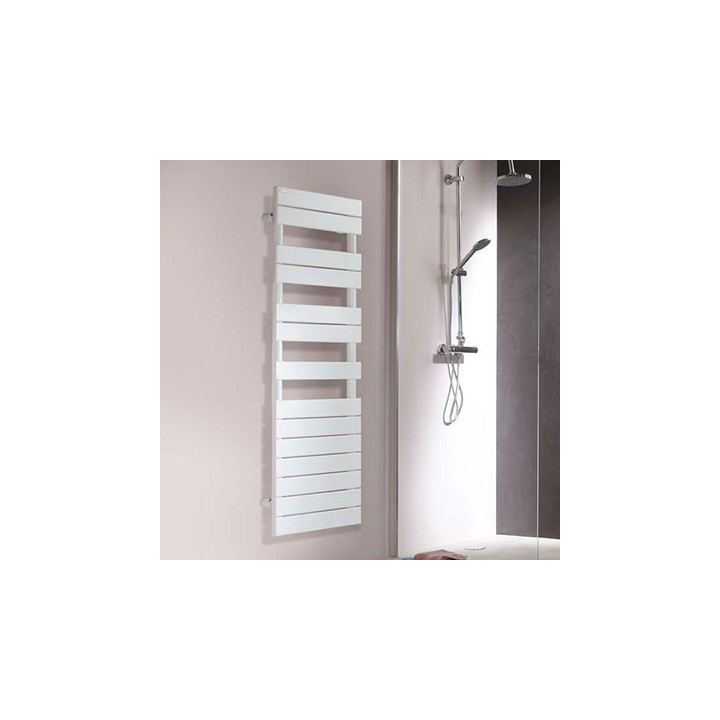 Radiateur sèche-serviettes - Chauffage central - Fassane SPA Symétrique - 415 W - Blanc